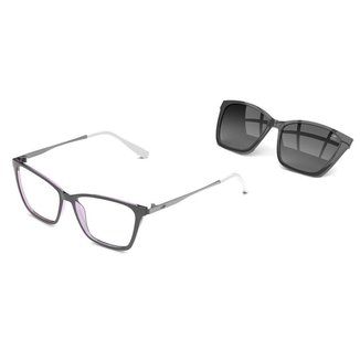 Armação Óculos Mormaii Swap 3 M6081dj557  Parede Fosco Clip On Polarizado