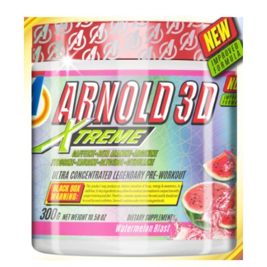 Arnold 3D Xtreme Pré Treino 300g Arnold Nutrition
