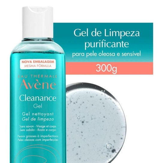 Avène Cleanance Kit com 2 Unidades – Gel de Limpeza Facial – 400g Kit