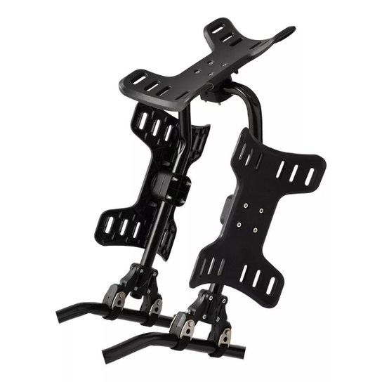 Bagageiro Traseiro Sleck Full 03 Posições De Bolsas Bike