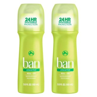 Ban Roll-on Sem Perfume Kit - 2 Desodorantes Kit