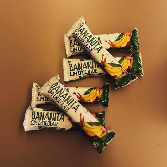 Bananinha Fit Zero Lactose Com Chocolate 300g Latam Fit