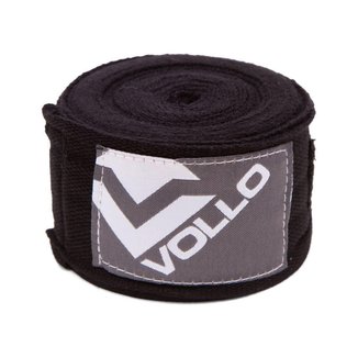 Bandagem Elastica Vollo VFG 3 Metros - Preta