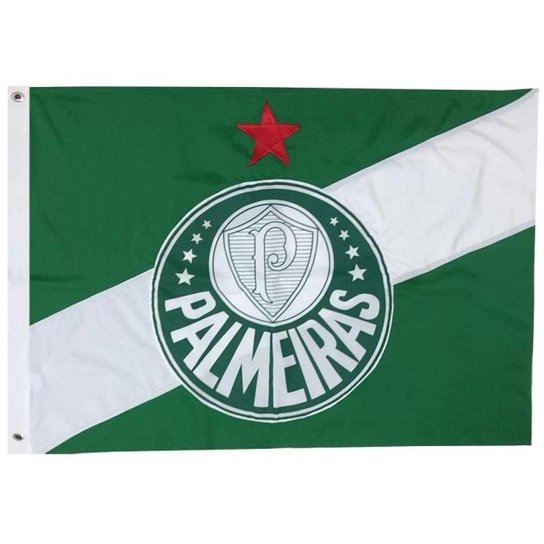 Bandeira BC Sartori Palmeiras 3,0 Panos 1,35 x 1,95 M Unissex