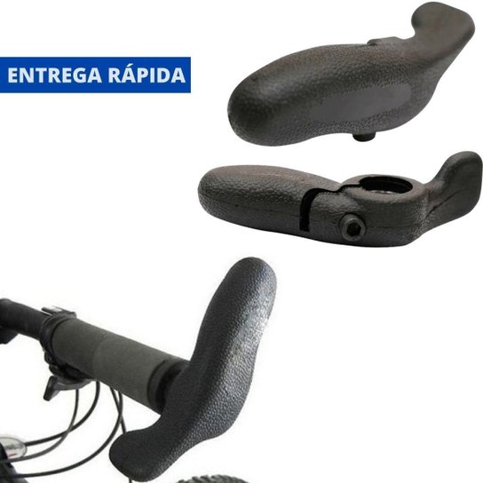 Bar End Ergonômico Comfort 100Mm Preto Gta