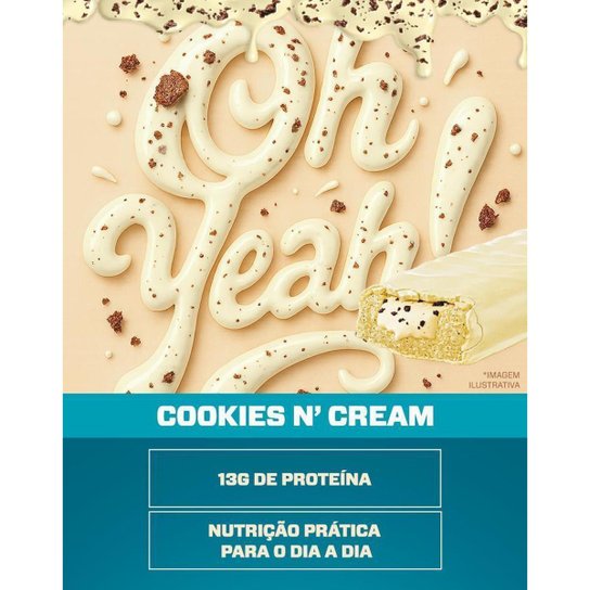 Barra de Proteína 45g Oh Yeah Caixa 12 Unidades 3VS Nutrition