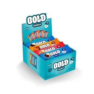 Barra De Proteína Bold Crunch Caixa Mista - 12 Unid.