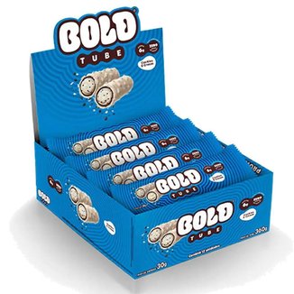 Barra de Proteina Tube - 12 Unidades Cookies E Cream - Bold
