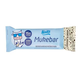 Barrinha de Proteína Muke Mukebar Cookies n Cream 60g