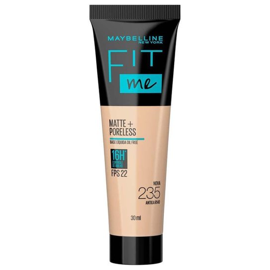 Base Líquida Maybelline Fit Me Matte FPS22 235