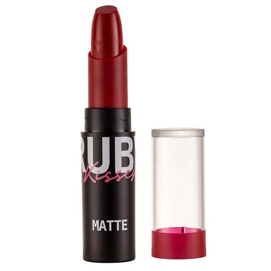Batom em Bala Ruby Kisses Matte Kiss Red