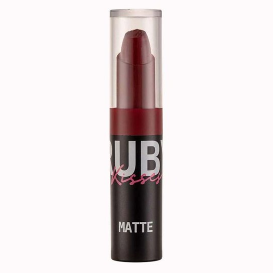 Batom em Bala Ruby Kisses Matte Red Carpet