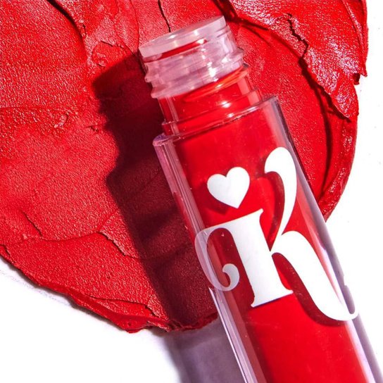 Batom Líquido By Karen Bachini Matte Aveludado Fênix - Vermelho Intenso