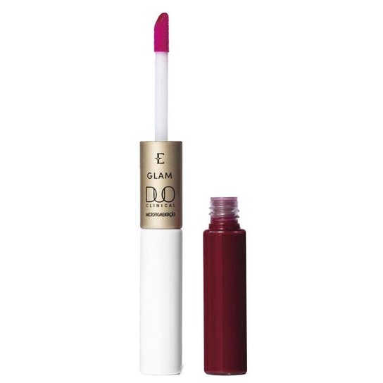 Batom Multifuncinal Eudora Glam Duo Clinical Vermelho Imprescindível