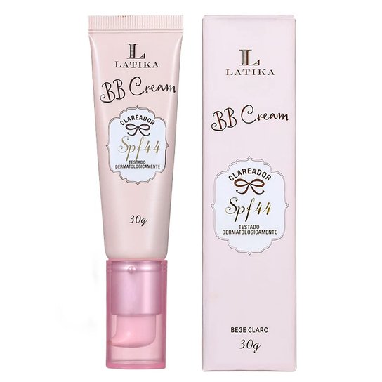 BB Cream Clareador SPF44 Latika 30g Bege Claro