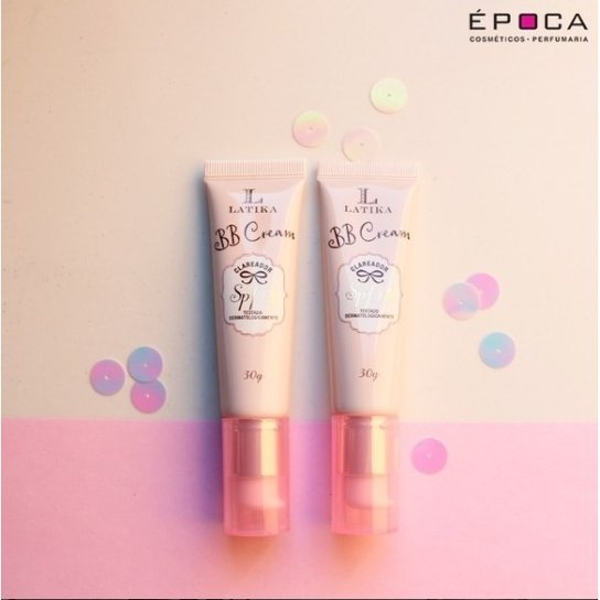 BB Cream Clareador SPF44 Latika 30g Bege Claro