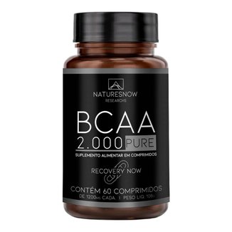 BCAA 2000 60 CAPSULAS - NATURES NOW