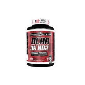 Bcaa 3k No2 Refil - 120 Cáps. Importada Menor preço
