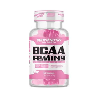 BCAA Feminy Body Nutry 60 Cápsulas – Suplemento Feminino