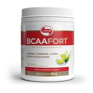 BCAA Fort Vitafor Vegano 210g Limão