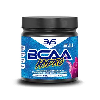 Bcaa Hydro 2:1:1 Concentrado Com 2000mg Por Dose 300g - Sabor: Laranja
