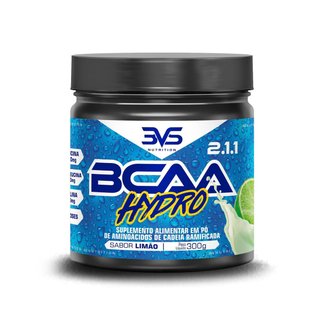 Bcaa Hydro 2:1:1 Concentrado Com 2000mg Por Dose 300g - Sabor: Laranja