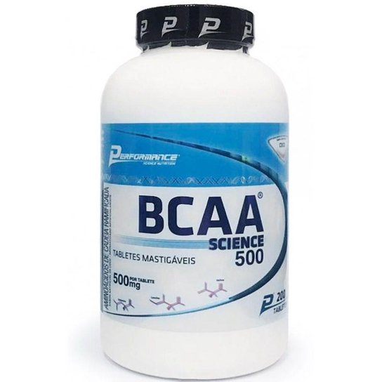 BCAA Mastigável Performance Nutrition - 200 tabletes