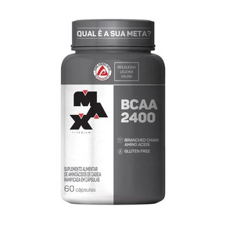 BCAA Max Titanium - BCAA 2400 60 Cápsulas
