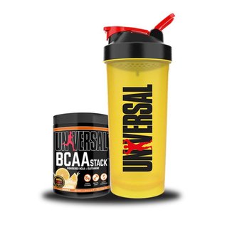BCAA Stack 250g + Coqueteleira 600ml - Universal
