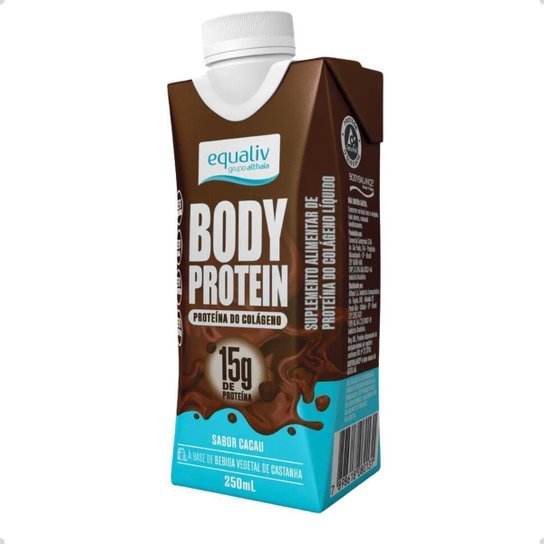 Bebida Body Protein 100% Isolado 1 Unidade 250ml Equaliv