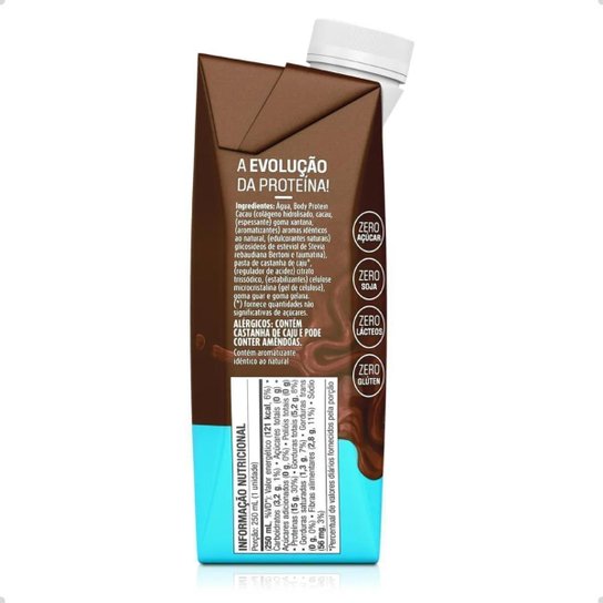 Bebida Body Protein 100% Isolado 1 Unidade 250ml Equaliv