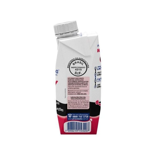 Bebida Láctea Piracanjuba Whey Zero Lactose - 250ml