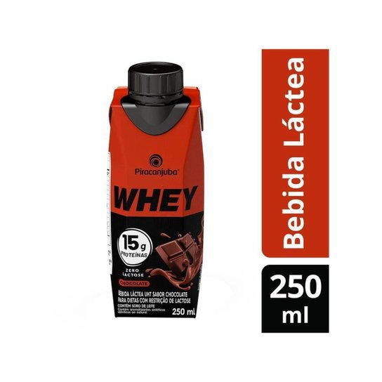 Bebida Láctea UHT com 15g de Proteína Piracanjuba ProForce 15g Zero Lactose 250ml