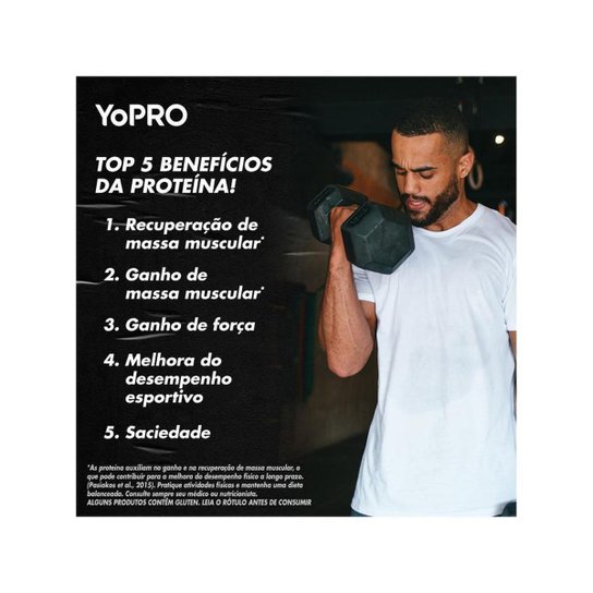 Bebida Láctea UHT com 15g de Proteínas Danone YoPRO 250ml