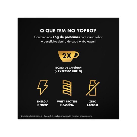 Bebida Láctea UHT com 15g de Proteínas YoPRO