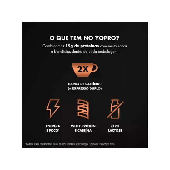 Bebida Láctea UHT com 15g de Proteínas YoPRO
