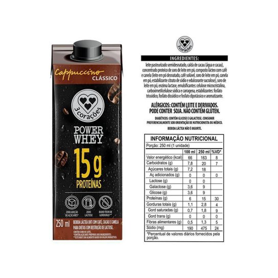 Bebida Láctea UHT com 15g de Proteínas