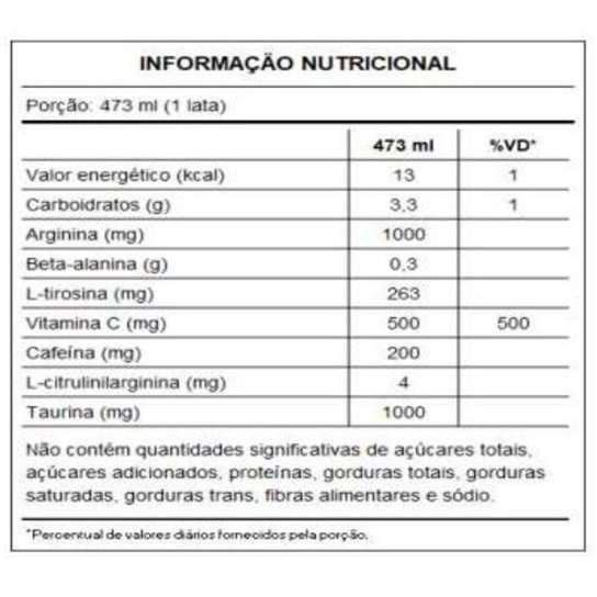 Bebida Steel Pump Pre-Workout Angry Berries 473ml - Pronabol