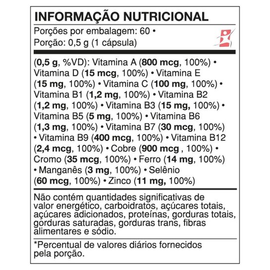 BELEZA MULHER CABELO PELE E UNHAS 1 CAPS AO DIA 100% IDR 60 CAPS - VIDEIRA 7