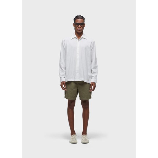 Bermuda alfaiataria cotton basic OSKLEN