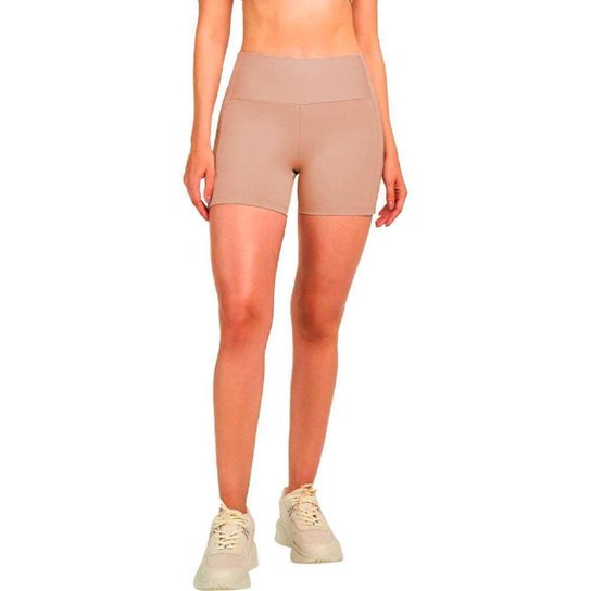 Bermuda Alto Giro Elástico Personalizado Feminina