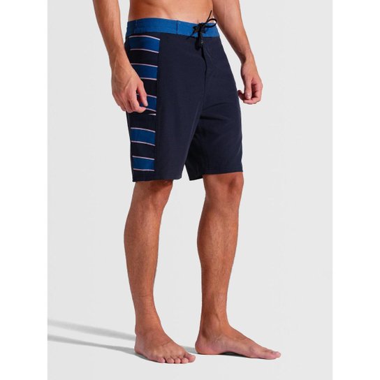Bermuda Boardshorts 19 Polegadas Chumbo Hang Loose Melted