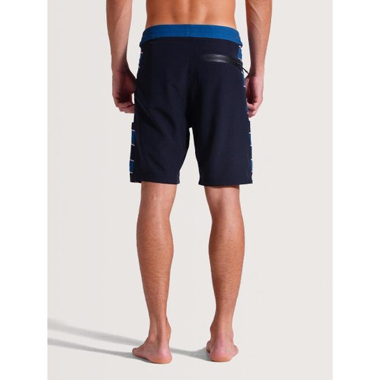 Bermuda Boardshorts 19 Polegadas Chumbo Hang Loose Melted