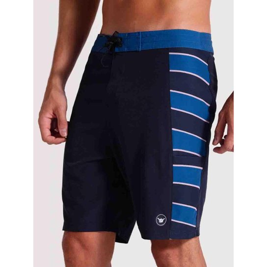 Bermuda Boardshorts 19 Polegadas Chumbo Hang Loose Melted