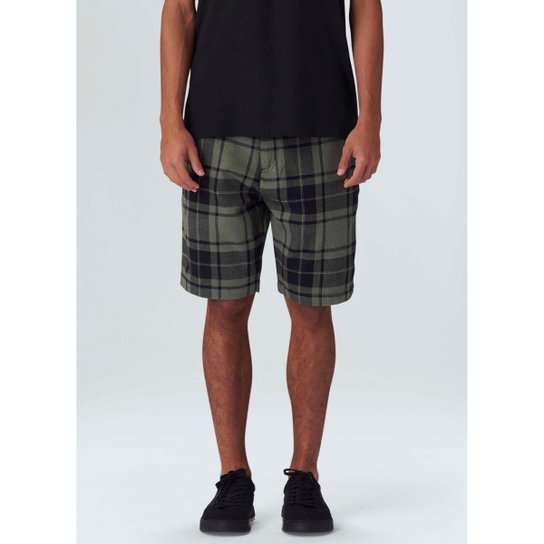 Bermuda Cargo Osklen Flannel Chess Masculina