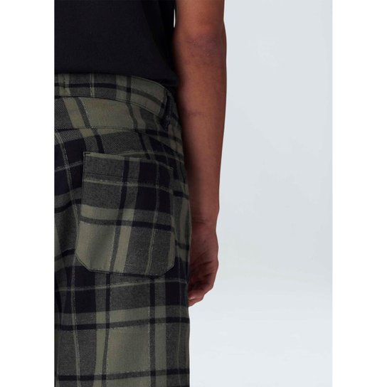 Bermuda Cargo Osklen Flannel Chess Masculina