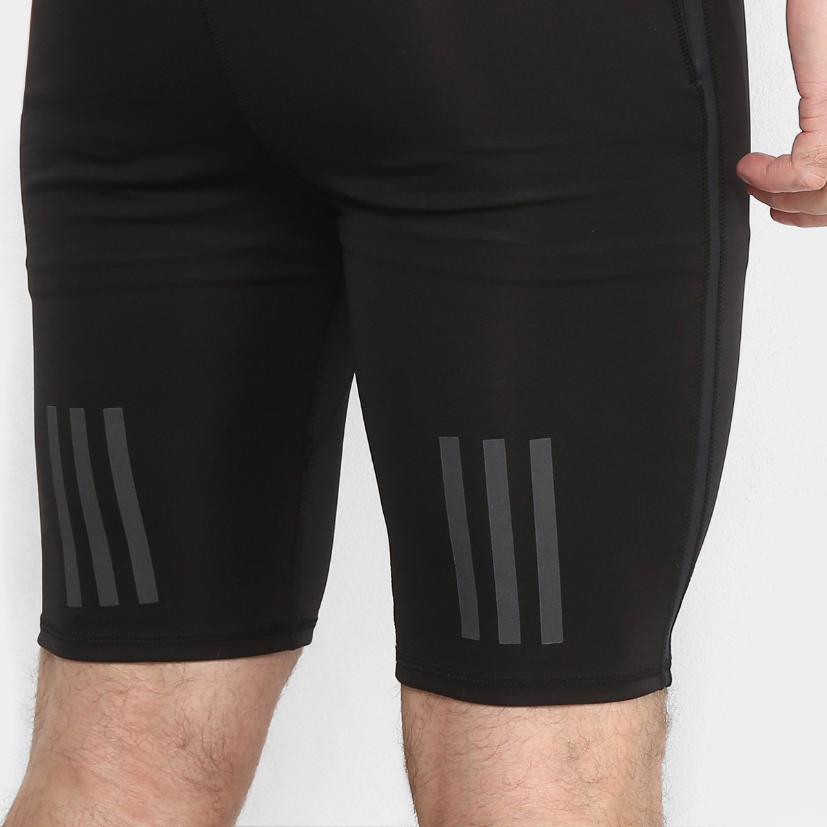 bermuda de compressão masculina adidas