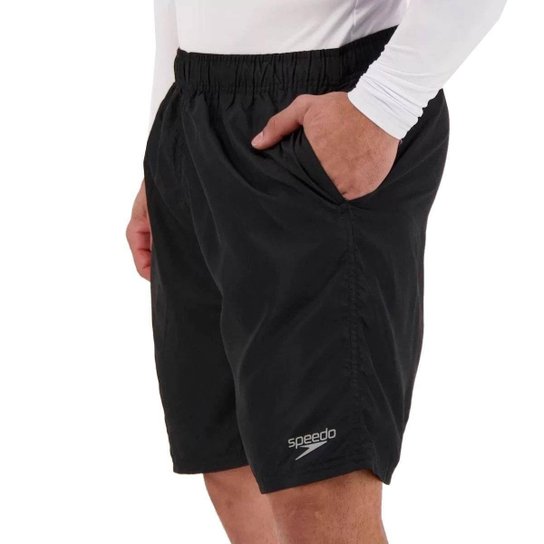 BERMUDA ELASTICO FRISO 139672-180 - PRETO P