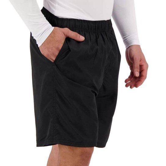 BERMUDA ELASTICO FRISO 139672-180 - PRETO P