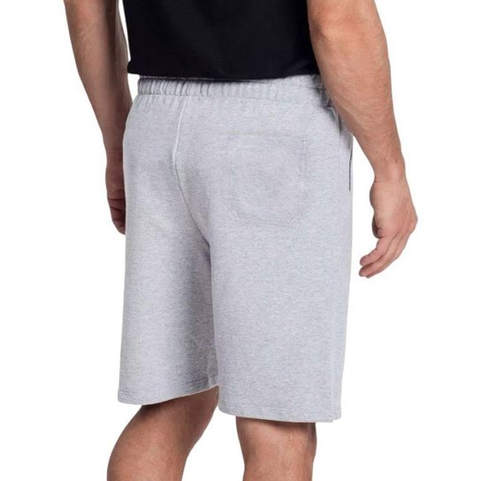Bermuda Elite Summersun Plus Size Masculina - Cinza EG4